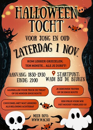 Ook meehelpen aan Halloween?