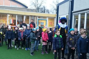 Schoolbezoek Sinterklaas b.s. De Sprong 2017
