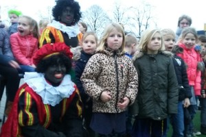 Schoolbezoek Sinterklaas b.s. De Sprong 2017