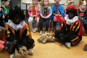 Schoolbezoek Sinterklaas b.s. De Sprong 2017