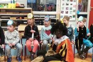 Schoolbezoek Sinterklaas b.s. De Sprong 2017