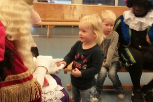 Schoolbezoek Sinterklaas b.s. De Sprong 2017