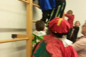 Schoolbezoek Sinterklaas b.s. De Sprong 2017