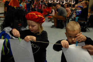 Intocht Sinterklaas Landhorst 2015